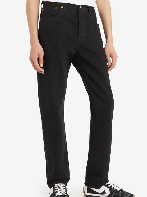 Джинси Regular fit чоловічі Levi's 501 Original 00501-3371 38-32 Чорні (5401105112813) - зображення 4