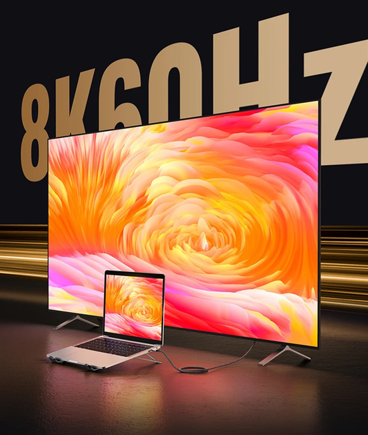 Кабель UGREEN CM565 USB-C to HDMI 2.1 8K/60Hz 2м - зображення 3