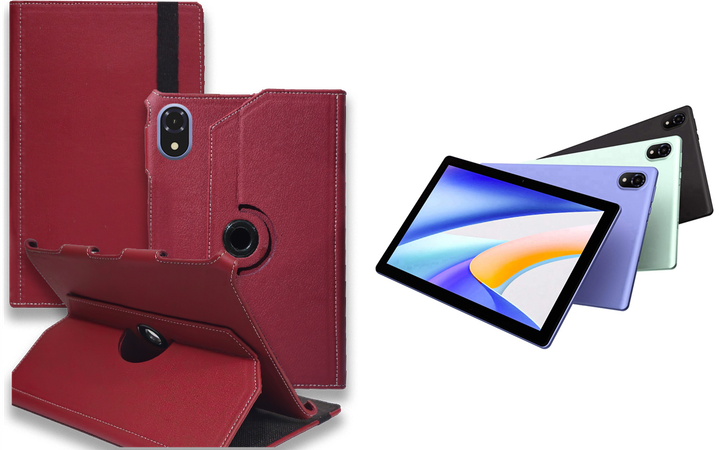 Чехол Spinner360 для планшета DOOGEE Tab U10, U10 Pro, цвет Bordo - Фото 1 Чехол Spinner360 для планшета DOOGEE Tab U10, U10 Pro, цвет Bordo - изображение 1