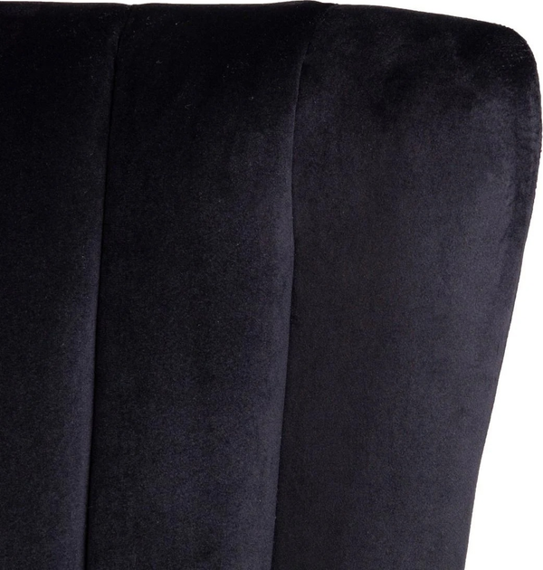 М'яке крісло Homla MILLS 75 x 79 x 102 см Black (5904183859569) - зображення 4