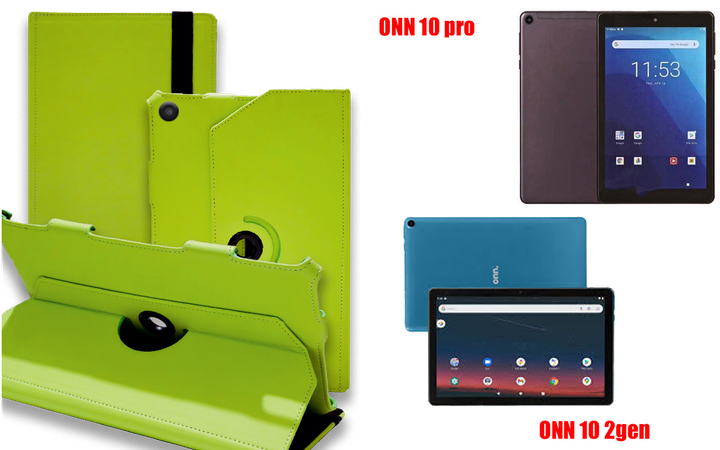 Чехол Spinner360 для планшета ONN 10 pro, ONN 10 2gen, цвет Light Green - Фото 1 Чехол Spinner360 для планшета ONN 10 pro, ONN 10 2gen, цвет Light Green - изображение 1