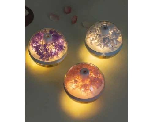 Увлажнитель воздуха Humidifier Valcano Light с разными цветами и LED подсветкой Вулкан с эффектом пламени - изображение 2