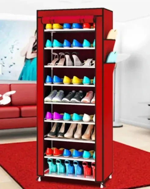 Стеллаж для хранения обуви Shoe Cabinet 160X60Х30 Полка для обуви Тканный стеллаж для обуви MAS - изображение 2