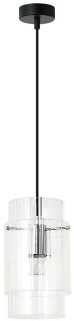 Lampa wisząca Light Prestige Savona 1 1 x E27 czarna (LP-707/1P) - obraz 1