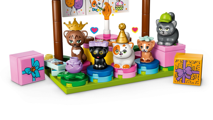 Конструктор LEGO Friends Вечірка з нагоди дня народження кота та будиночок на дереві 321 деталь (42666)  - зображення 9