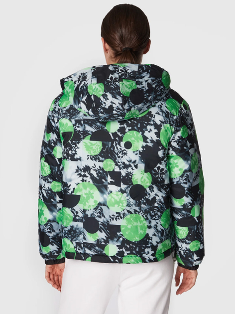 Куртка зимова жіноча Fila Titisee Reversible Oversized Puff Jacket FAW0243-80001 M Чорна (4064556333353) - зображення 4