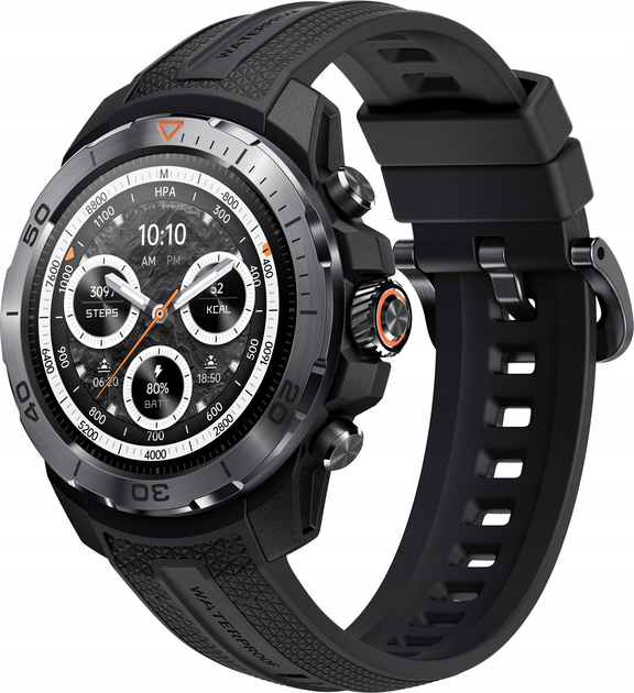 Smartwatch Mibro GS Explorer Obsidian Black (MIBAC_GS-Explorer/BK) - obraz 3