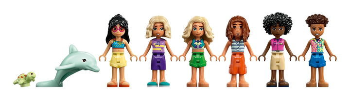 Конструктор LEGO Friends Сімейний пляжний відпочинок 1140 елементів (42673)  - зображення 9