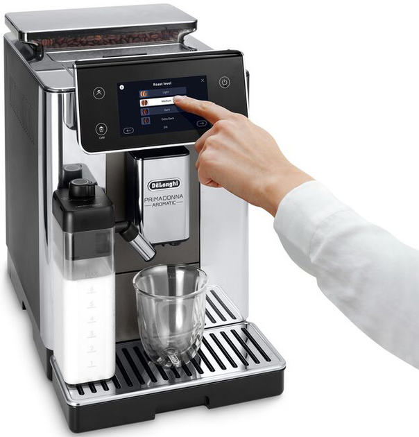 Кофемашина DeLonghi PrimaDonna Aromatic ECAM 630.75 TSM - изображение 4