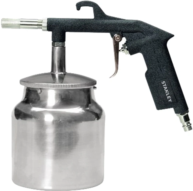 Пистолет пневматический пескоструйный Stanley 300 л/мин, 8 Бар, 156063XSTN - Фото 1 Пистолет пневматический пескоструйный Stanley 300 л/мин, 8 Бар, 156063XSTN - изображение 1