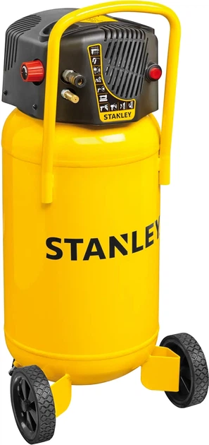 Компрессор воздушный поршневой Stanley 1.5кВт, 50л, 222л/мин, 10 Бар D230/10/50V - Фото 1 Компрессор воздушный поршневой Stanley 1.5кВт, 50л, 222л/мин, 10 Бар D230/10/50V - изображение 1