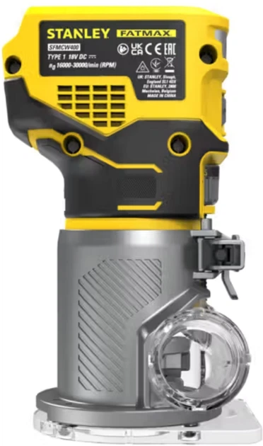Фрезер аккумуляторный бесщеточный Stanley FatMax V20 18В, 30000об/мин SFMCW400B - изображение 5