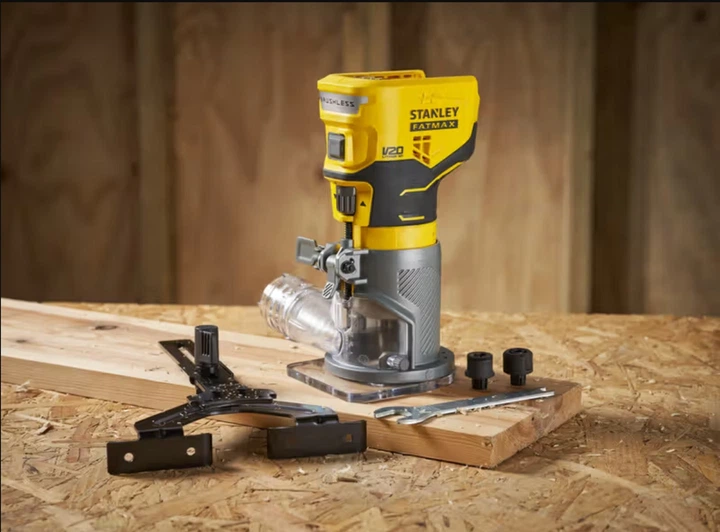 Фрезер аккумуляторный бесщеточный Stanley FatMax V20 18В, 30000об/мин SFMCW400B - изображение 7