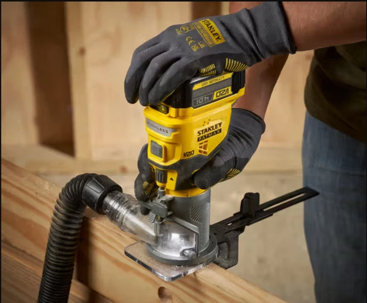 Фрезер аккумуляторный бесщеточный Stanley FatMax V20 18В, 30000об/мин SFMCW400B - изображение 9