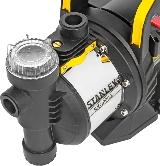 Поверхностный насос для чистой воды Stanley 0.9 кВт, 3600 л/год SXGP900XFE - Фото 3 Поверхностный насос для чистой воды Stanley 0.9 кВт, 3600 л/год SXGP900XFE - изображение 3