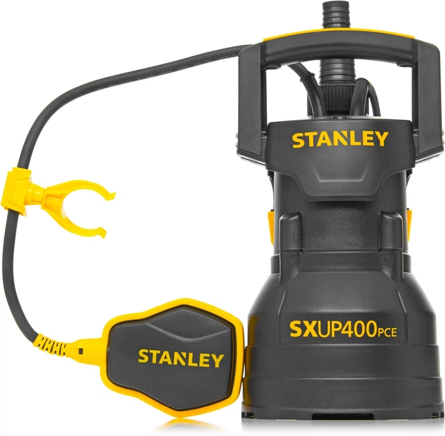 Дренажний насос для чистої води Stanley 0.4 кВт, 900 л/год SXUP400PCE - Фото 3 Дренажний насос для чистої води Stanley 0.4 кВт, 900 л/год SXUP400PCE - зображення 3