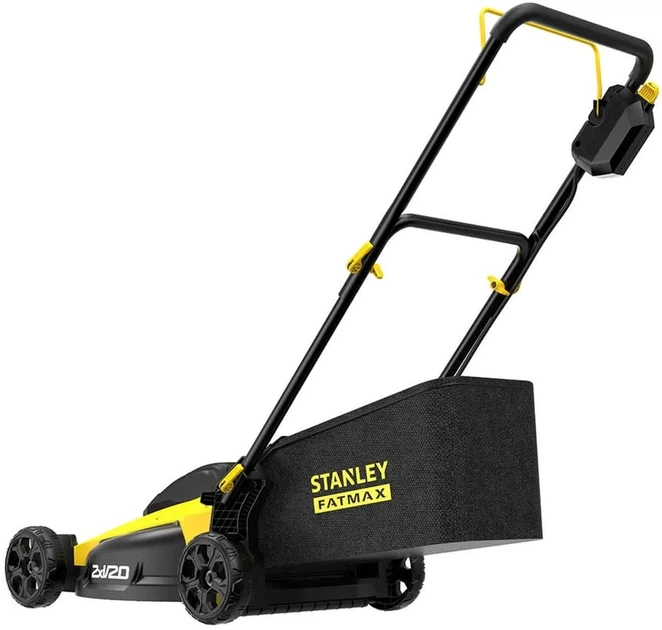 Газонокосилка аккумуляторная бесщеточная Stanley FatMax 18 В, 2 Ач, ширина кошения 51 см, высота кошения 25-57 мм, сборник 40 л SFMCMW2651M - Фото 2 Газонокосилка аккумуляторная бесщеточная Stanley FatMax 18 В, 2 Ач, ширина кошения 51 см, высота кошения 25-57 мм, сборник 40 л SFMCMW2651M - изображение 2