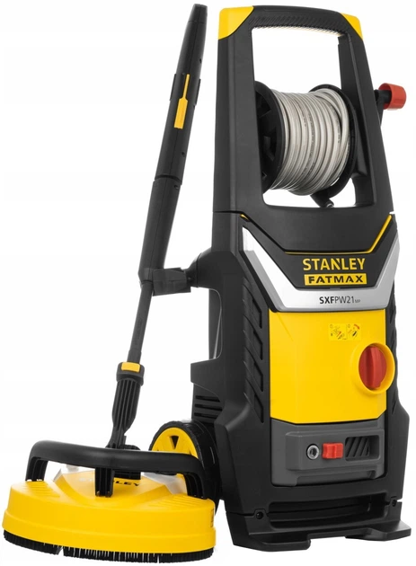Мойка высокого давления электрическая бесщеточная Stanley FATMAX 2.1 кВт, 145 бар, 8 м, 450 л/ч, 50°C, бак 1 л SXFPW21MPE - Фото 3 Мойка высокого давления электрическая бесщеточная Stanley FATMAX 2.1 кВт, 145 бар, 8 м, 450 л/ч, 50°C, бак 1 л SXFPW21MPE - изображение 3