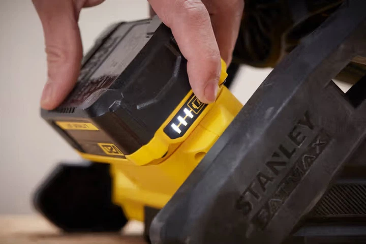 Воздуходувка-вентилятор аккумуляторный Stanley FatMax V20, 18В Li-lon, 1100 куб.м/час, 178 мм SFMCE001B - изображение 9