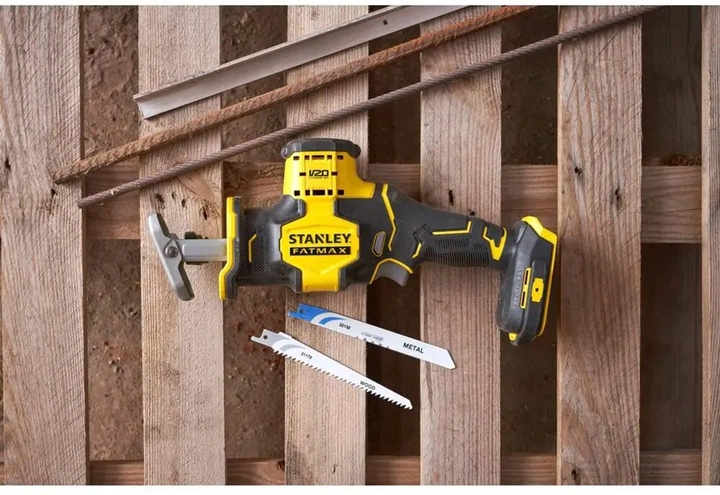 Пила сабельная аккумуляторная Stanley FatMax 18В (V20) Li-Ion, 2800 ход/мин SFMCS305B - Фото 7 Пила сабельная аккумуляторная Stanley FatMax 18В (V20) Li-Ion, 2800 ход/мин SFMCS305B - изображение 7