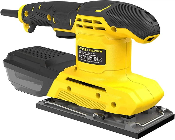 Шлифмашина ленточная сетевая Stanley FatMax 1010 Вт, 380 м/мин, размер подошвы 75х190мм FMEW214K - изображение 2