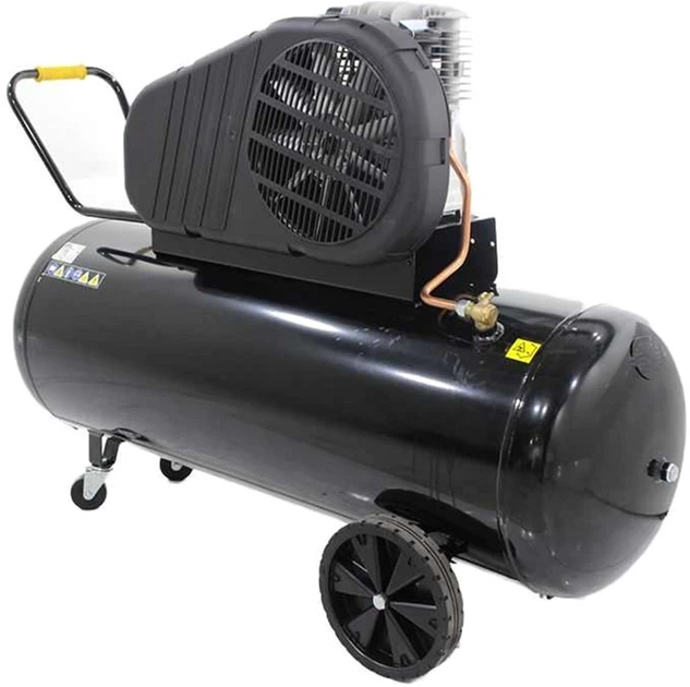 Компрессор воздушный ременной Stanley Fatmax 3кВт, 480л/хв, 200л, 8 Бар FMXCM0112E - изображение 8