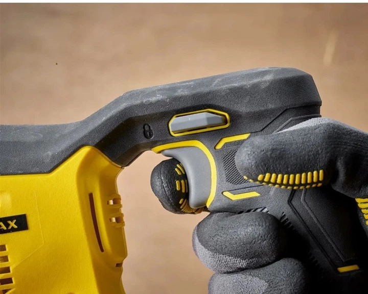 Пила шабельна акумуляторна Stanley FatMax 18В (V20) Li-Ion, 3000 ход/хв SFMCS300B - Фото 6 Пила шабельна акумуляторна Stanley FatMax 18В (V20) Li-Ion, 3000 ход/хв SFMCS300B - зображення 6