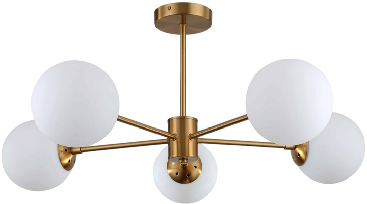 Lampa wisząca Light Prestige Roma 5 5 x E14 złota (LP-1345/5P GD) - obraz 1