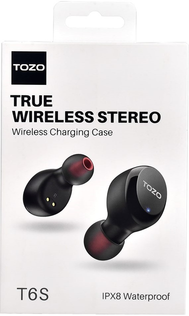 Słuchawki TOZO T6S Black (6971681315315) - obraz 7