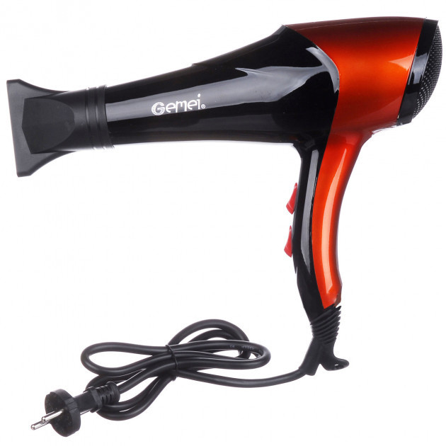 Фен GEMEI GM-1766 2.6кВт АС, фен для головы, женский фен для волос, фен ...
