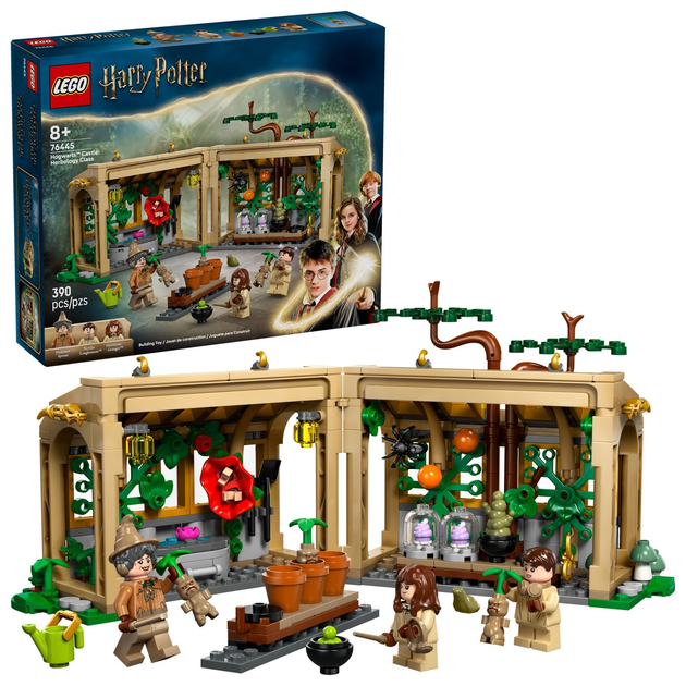 Zestaw klocków LEGO Harry Potter Zamek Hogwart: zajęcia z zielarstwa 390 elementów (76445) (5702017812830) - obraz 2