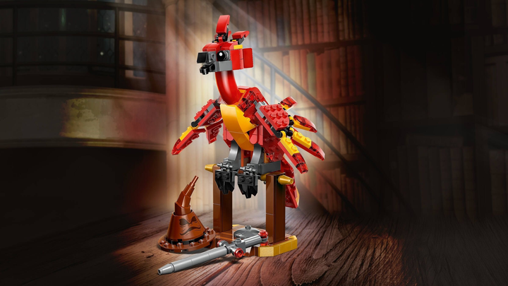 Конструктор LEGO Harry Potter Фавкес: Фенікс Дамблдора 299 елементів (76448)  - зображення 7