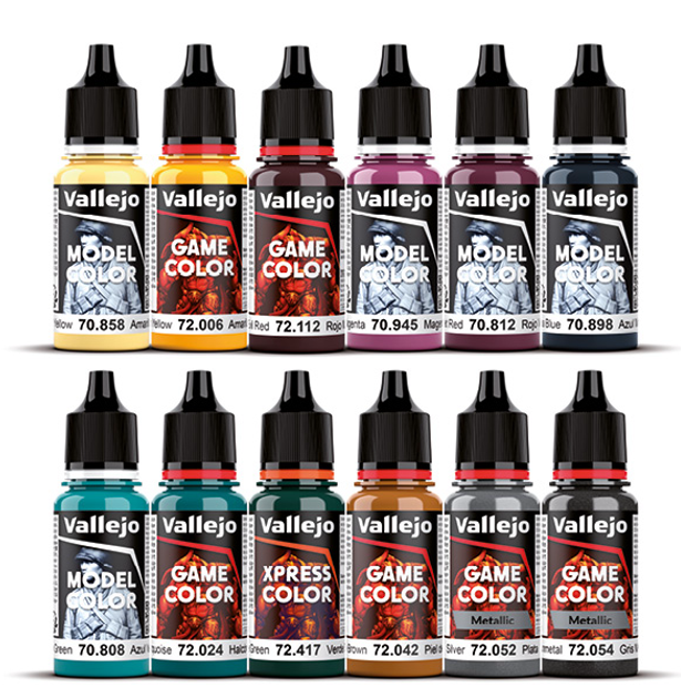 Zestaw farb Vallejo Game Color Dark Future Set by Squidmar 72202 (8429551722025) - obraz 3