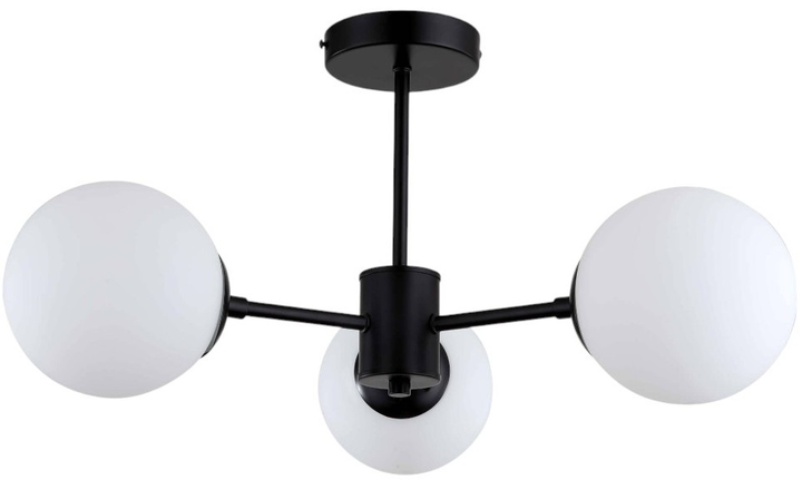Підвісний світильник Light Prestige Roma 3 3 x E14 чорний (LP-1345/3P BK) - зображення 1