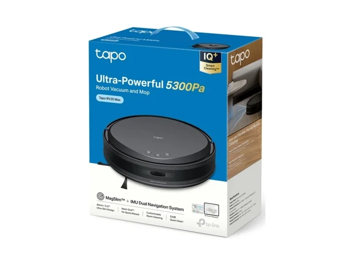 Робот-пилосос з вологим прибиранням TP-LINK Tapo RV20 Max - изображение 11