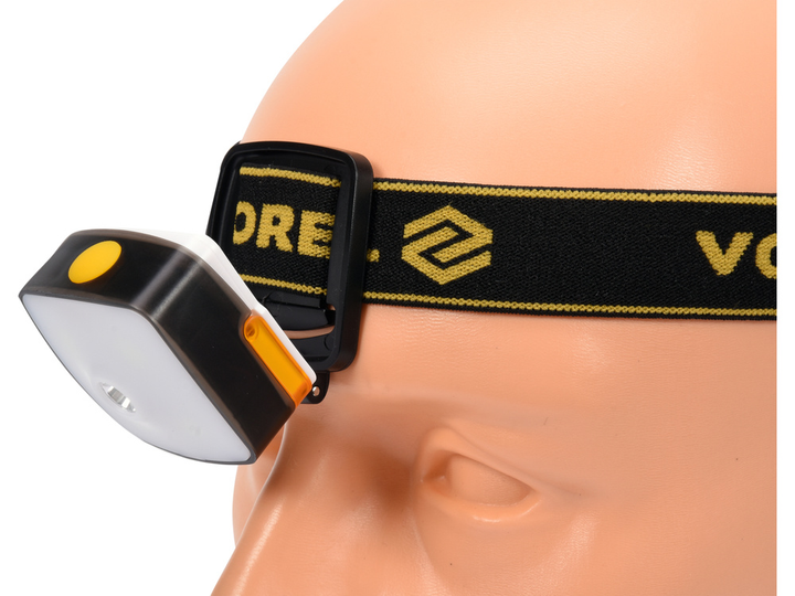 Ліхтар налобний VOREL 3 W LED 4 SMD LED (85906083015380) - зображення 6