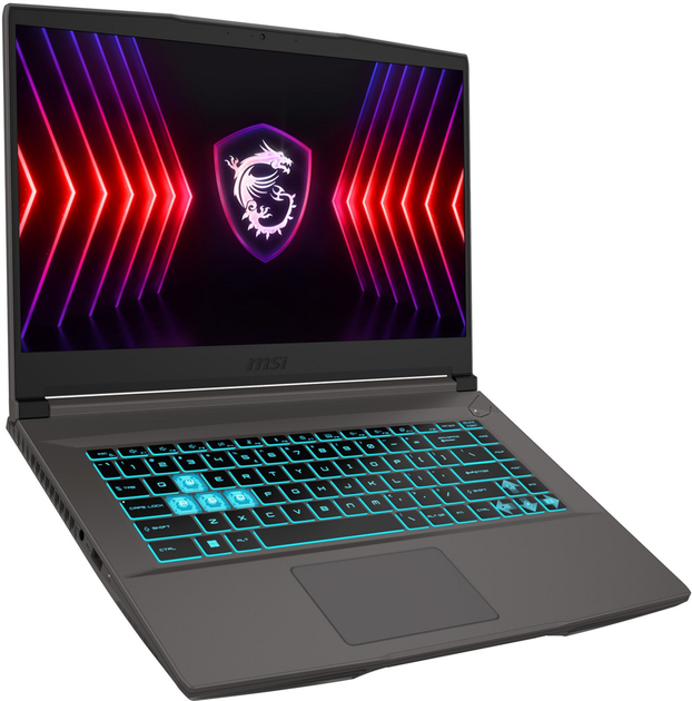 Laptop MSI Thin 15 B12V (B12VE-1817XPL) Cosmos Gray - obraz 5