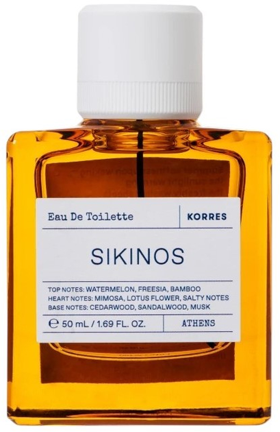 Woda toaletowa damska Korres Sikinos 50 ml (5203069120350) - obraz 1