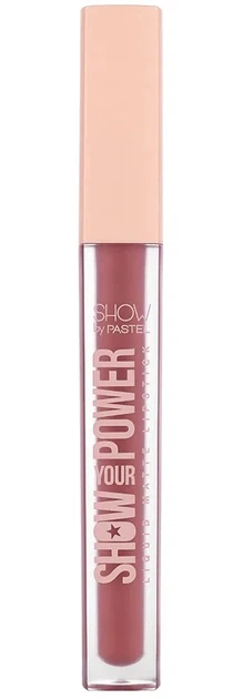 Жидкая матовая губная помада - Pastel Show Your Power Liquid Matte Lipstick, Тон 601 Canyon, 4 мл - Фото 1 Жидкая матовая губная помада - Pastel Show Your Power Liquid Matte Lipstick, Тон 601 Canyon, 4 мл - изображение 1