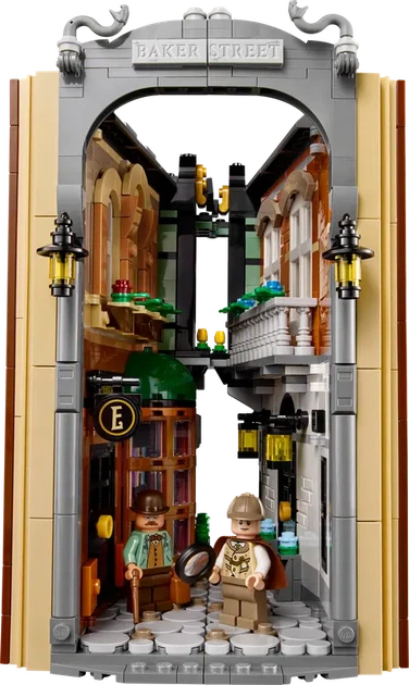 Конструктор LEGO Icons Шерлок Холмс: Книжный уголок 1359 элементов (10351) - Фото 2 Конструктор LEGO Icons Шерлок Холмс: Книжный уголок 1359 элементов (10351) - изображение 2