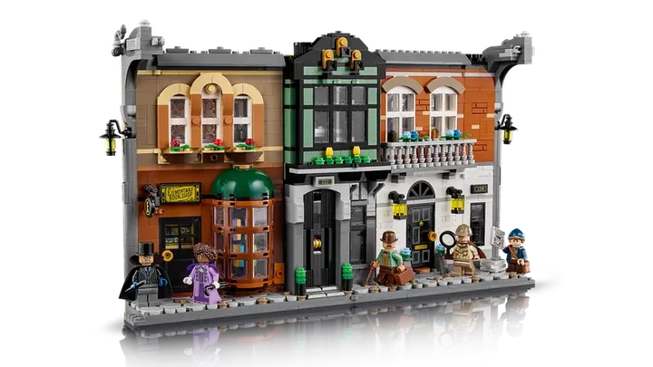 OwO!!ページ Конструктор LEGO Icons Шерлок Холмс: Книжный уголок 1359 элементов