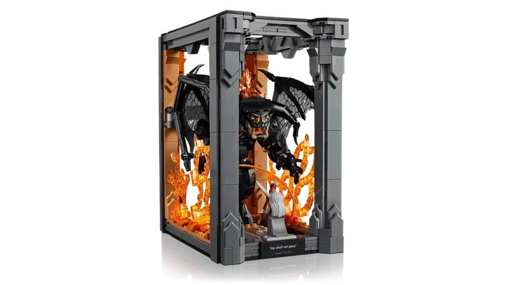 Конструктор LEGO Icons Властелин колец: Бук-нук с Балрогом 1201 элемент (10367) - изображение 3