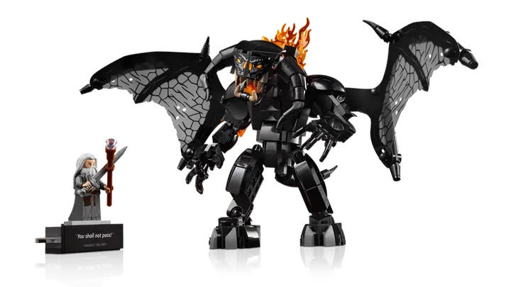 Конструктор LEGO Icons Властелин колец: Бук-нук с Балрогом 1201 элемент (10367) - изображение 6