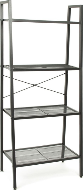 Regał Homla MALMI metalowy 60 x 35 x 135 cm Black (5904183832241) - obraz 1