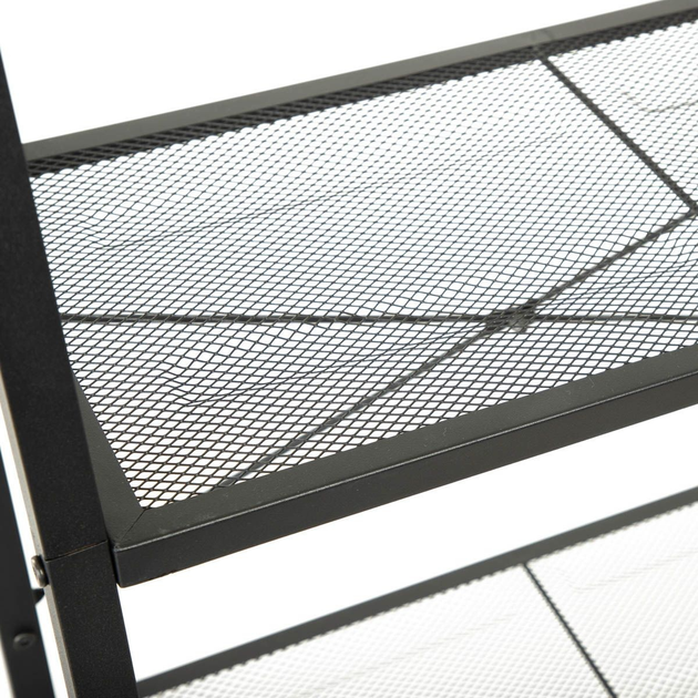 Regał Homla MALMI metalowy 60 x 35 x 135 cm Black (5904183832241) - obraz 4