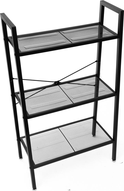 Regał Homla MALMI metalowy 60 x 35 x 101.5 cm Black (5904183832265) - obraz 2