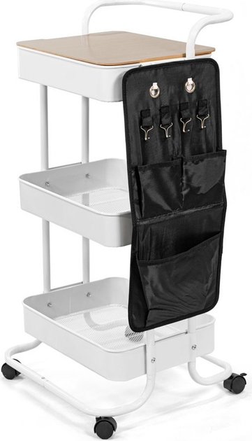 Regał Homla HYLLA metalowy 43 x 42 x 90 cm White (5904183853161) - obraz 3