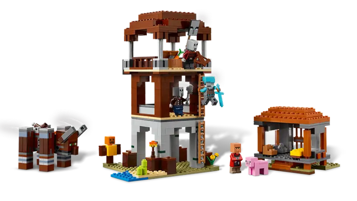 Конструктор LEGO Minecraft Схованка розбійників та руйнівників, 665 ел. 21278 (5702017815527) - зображення 7