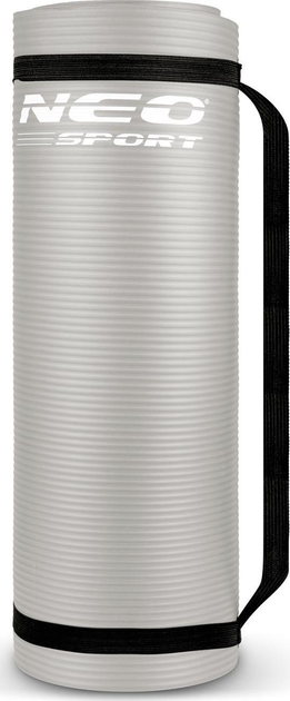 Mata do cwiczen Neo Sport 183 x 60 cm 192200 szara (5903890606145) - obraz 4