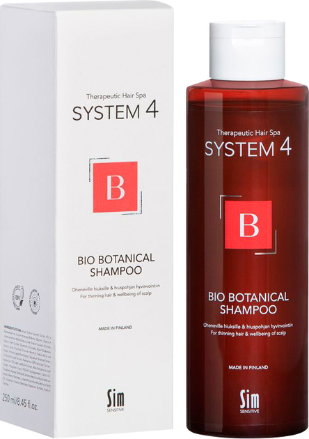 Szampon Sim Sensitive System 4 Bio Botanical na wypadanie włosów 250 ml (6417150024437) - obraz 1
